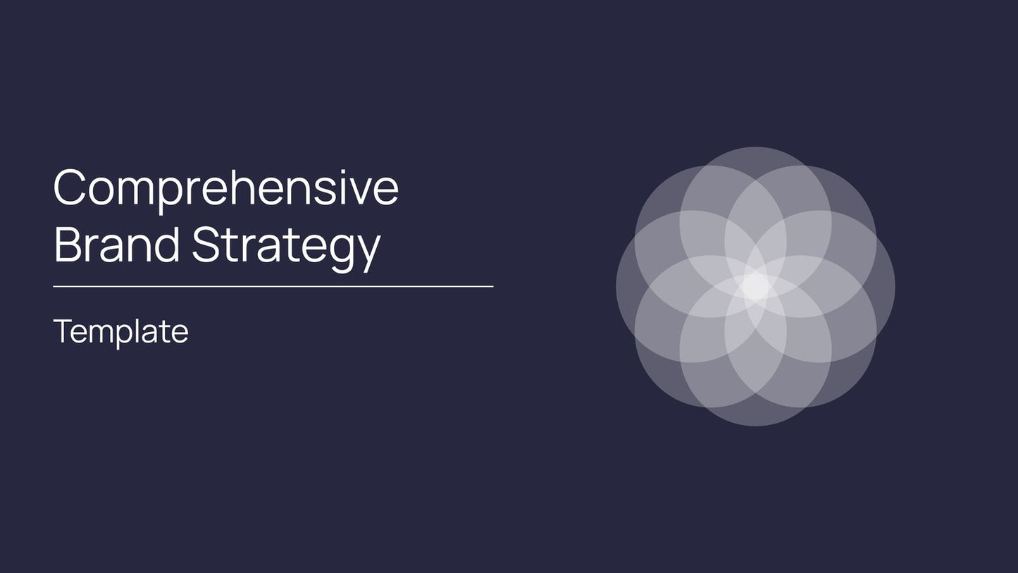 Comprehensive Brand Strategy Template