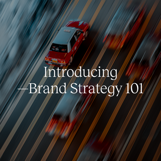Introducing—Brand Strategy 101