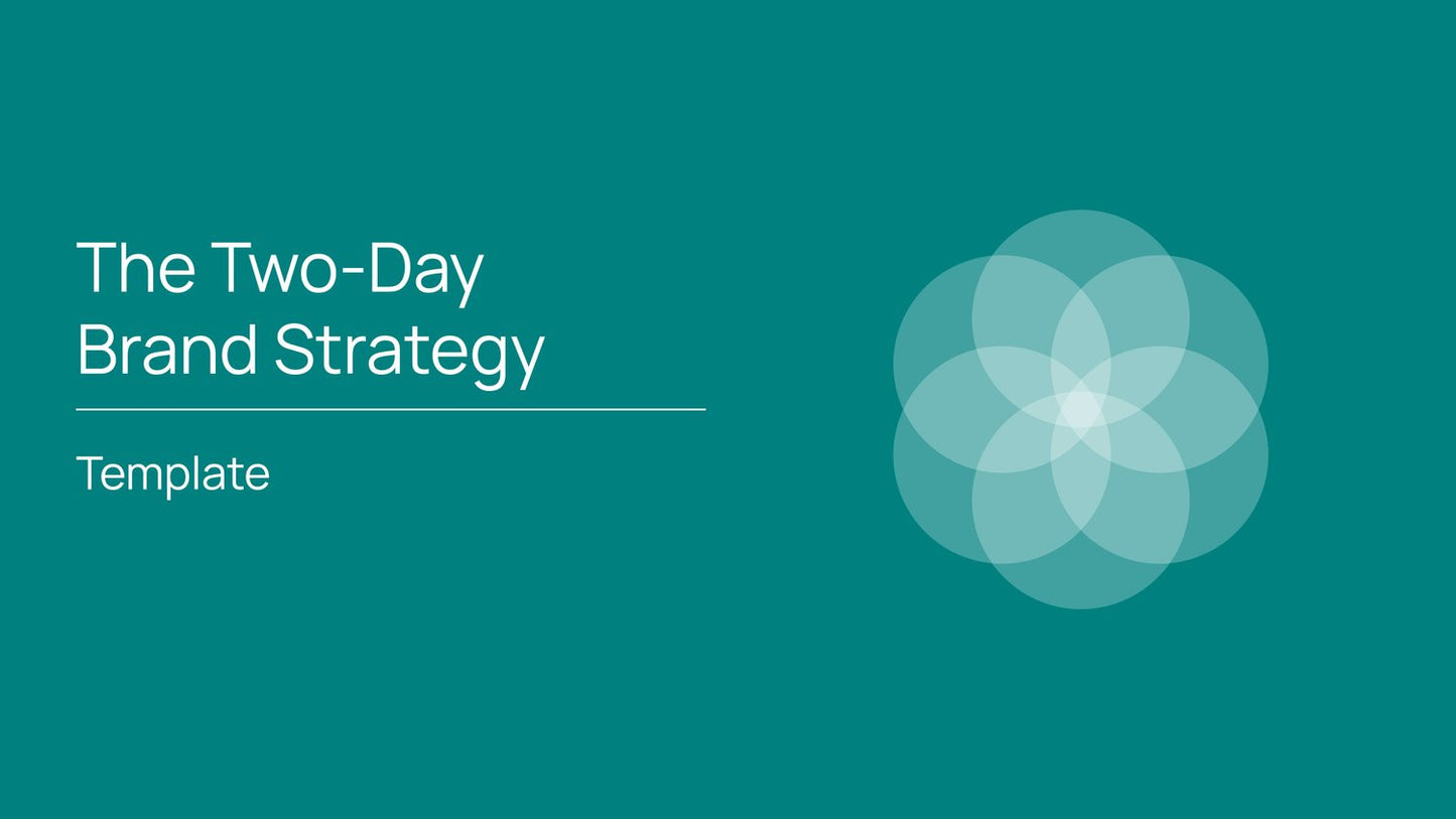 The Two-Day Brand Strategy Template