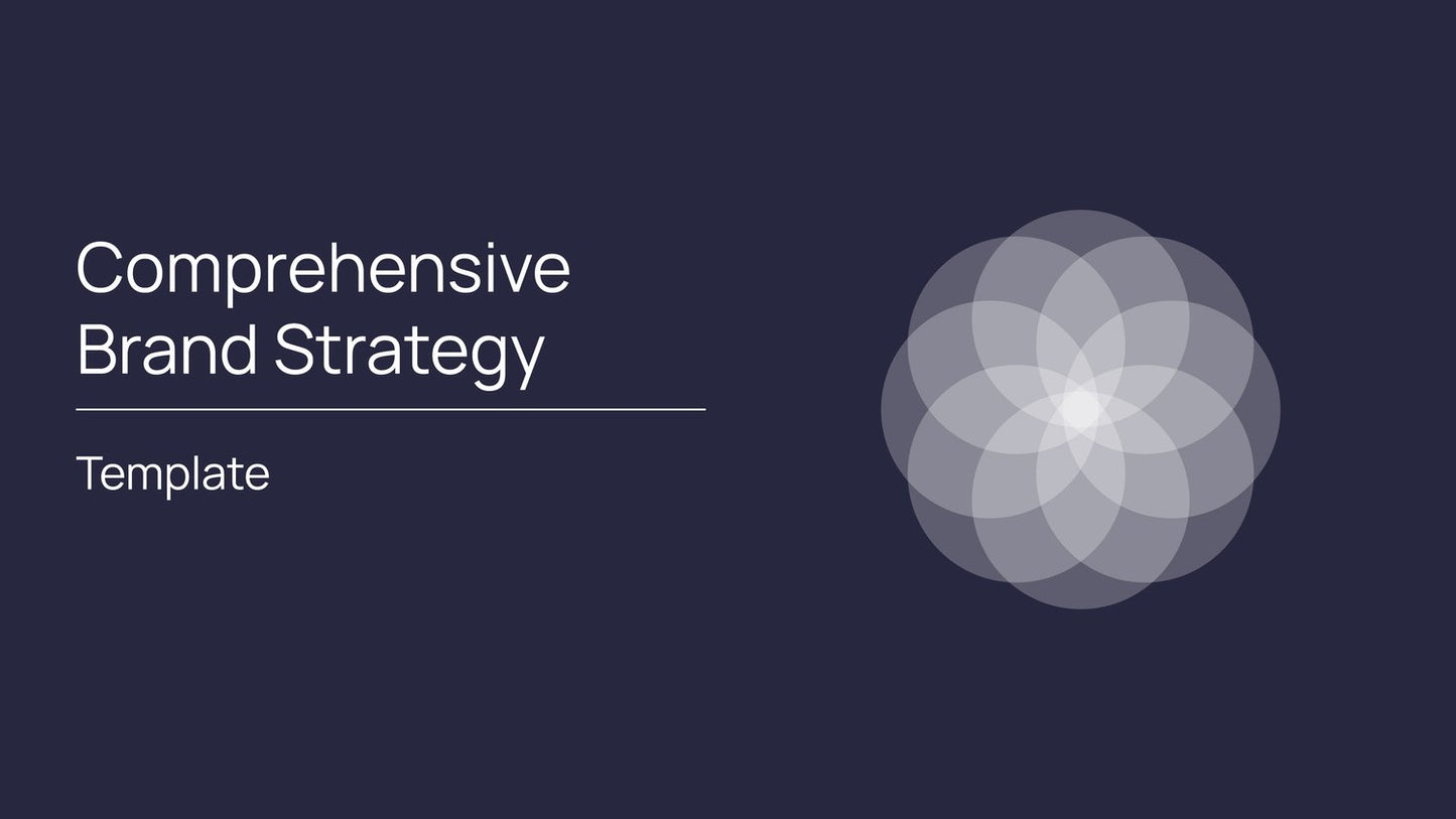 Comprehensive Brand Strategy Template